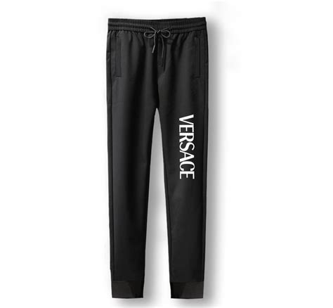 fake versace sweatpants|versace pants men's.